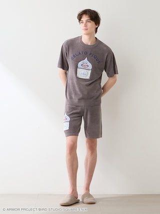 [DRAGON QUEST] [Men’s] Jacquard Short-Sleeve Pullover & Shorts Set