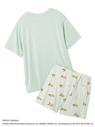 [Pokémon Sleep] Cool Touch Printed T-Shirt & Shorts Set