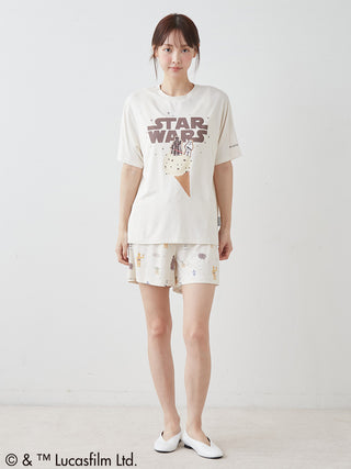 [Pre-order]【STAR WARS】Women's One-Point T-shirt