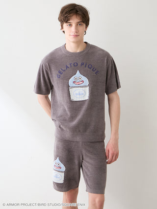 [DRAGON QUEST] [Men’s] Jacquard Short-Sleeve Pullover & Shorts Set