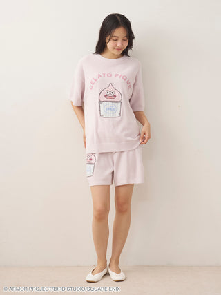 [DRAGON QUEST] [Women’s] Jacquard Short-Sleeve Pullover & Shorts Set