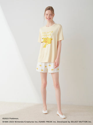 [Pokémon Sleep] Cool Touch Printed T-Shirt & Shorts Set