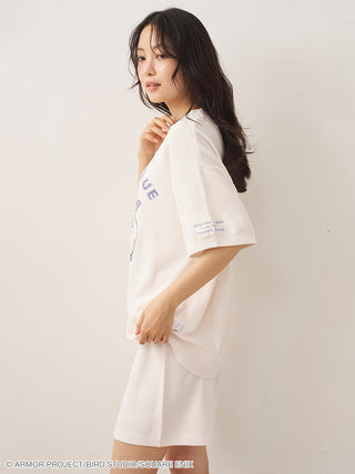 [DRAGON QUEST] [Women’s] Jacquard Short-Sleeve Pullover & Shorts Set