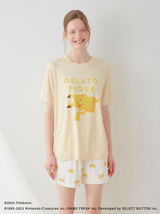 [Pokémon Sleep] Cool Touch Printed T-Shirt & Shorts Set