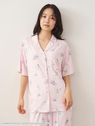 [DRAGON QUEST] [Women’s] All-Over Print Short-Sleeve Shirt