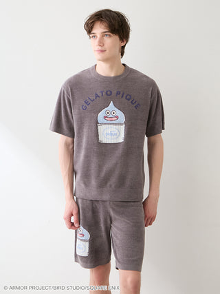 [DRAGON QUEST] [Men’s] Jacquard Short-Sleeve Pullover & Shorts Set