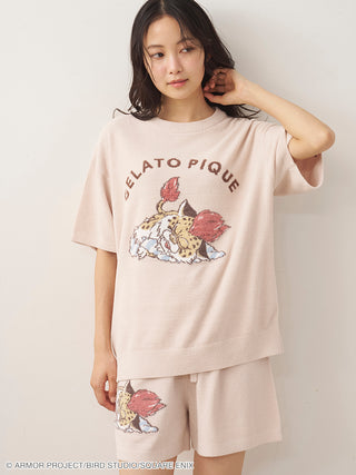 [DRAGON QUEST] [Women’s] Jacquard Short-Sleeve Pullover & Shorts Set
