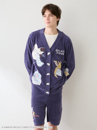 [DRAGON QUEST] [Unisex] Jacquard Cardigan