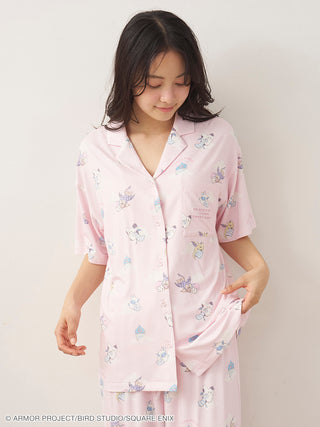 [DRAGON QUEST] [Women’s] All-Over Print Short-Sleeve Shirt