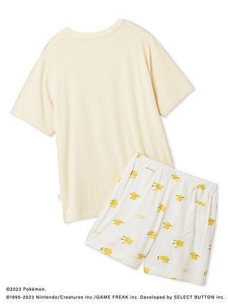 [Pokémon Sleep] Cool Touch Printed T-Shirt & Shorts Set