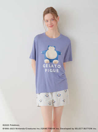 [Pokémon Sleep] Cool Touch Printed T-Shirt & Shorts Set