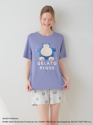 [Pokémon Sleep] Cool Touch Printed T-Shirt & Shorts Set