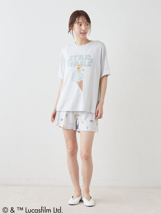 [Pre-order]【STAR WARS】Women's One-Point T-shirt
