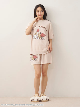 [DRAGON QUEST] [Women’s] Jacquard Short-Sleeve Pullover & Shorts Set
