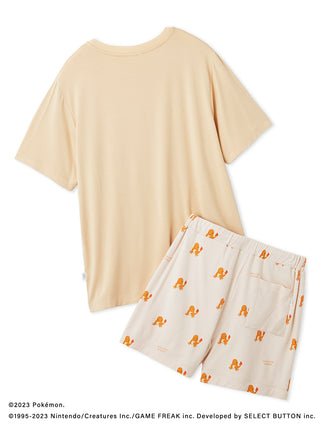 [Pokémon Sleep] Cool Touch Printed T-Shirt & Shorts Set