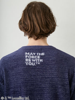 [Pre-order]【STAR WARS】Men's Smoothie Character Jacquard Pullover