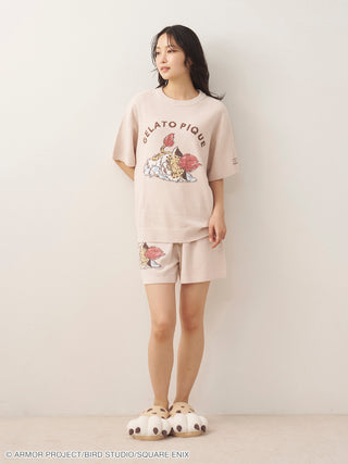 [DRAGON QUEST] [Women’s] Jacquard Short-Sleeve Pullover & Shorts Set