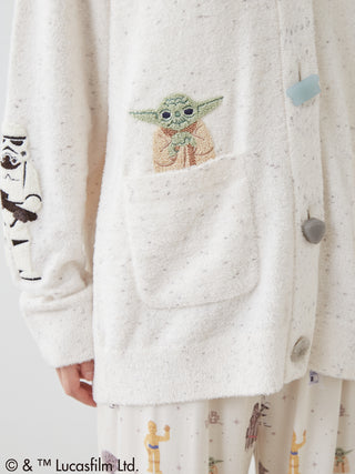 [Pre-order]【STAR WARS】Unisex Smoothie Character Patch Cardigan