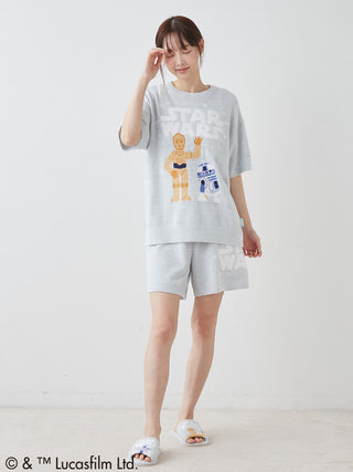 [Pre-order]【STAR WARS】Women’s Smoothie Character Jacquard Pullover