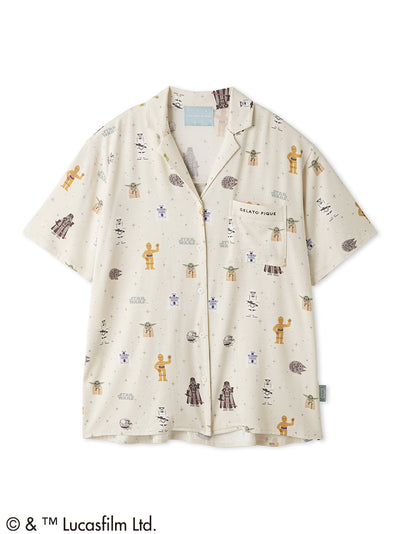 [Pre-order]【STAR WARS】Women's All-Over Print Shirt gelato pique