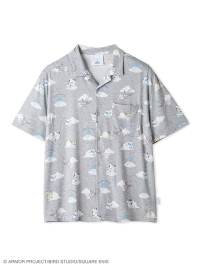 [DRAGON QUEST] [Men’s] All-Over Print Short-Sleeve Shirt gelato pique