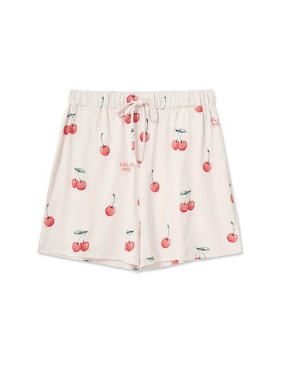 Cool Rayon Fruits Shorts gelato pique