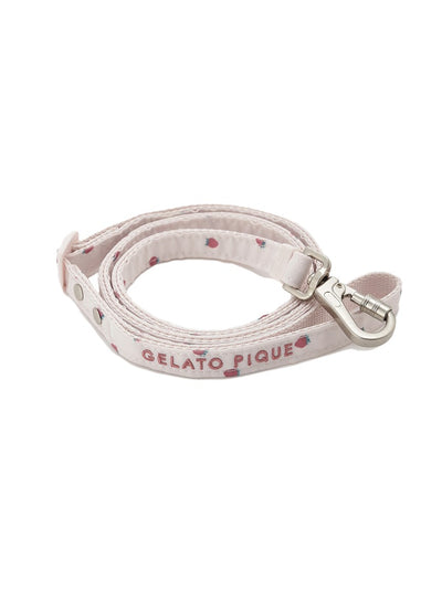CAT&DOG Strawberry & Ice Cream Motif Pet Leash gelato pique