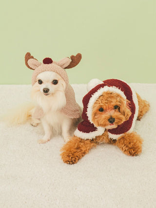 CAT&DOG Baby Moco Cape in Red, Premium Luxury Pet Apparel, Pet Clothes at Gelato Pique USA.