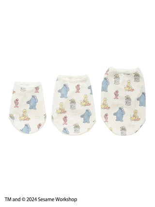 Sesame Street CAT&DOG  Pet Clothes in Off White, Premium Luxury Pet Apparel, Pet Clothes at Gelato Pique USA