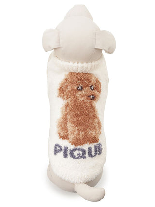 CAT&DOG Toy Poodle Pet Clothes in Off White, Premium Luxury Pet Apparel, Pet Clothes at Gelato Pique USA