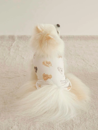 CAT&DOG Pomeranian Print Pullover