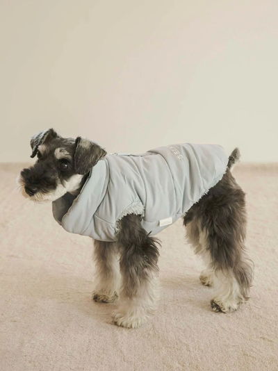 CAT&DOG Large Size Quilted Pet Jacket gelato pique