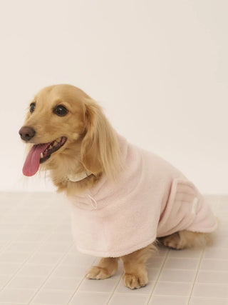 CAT&DOG Polar Bear Ice Motif Microfiber Gown