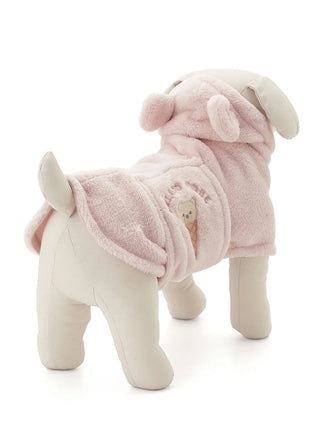 CAT&DOG Polar Bear Ice Motif Microfiber Gown