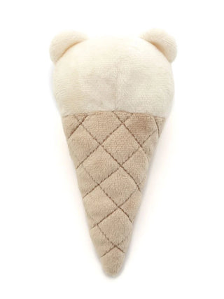 CAT & DOG Bear Ice Toy for premium loungewear and sleepwear by Gelato Pique USA, plush bear-shaped ice cream design.
