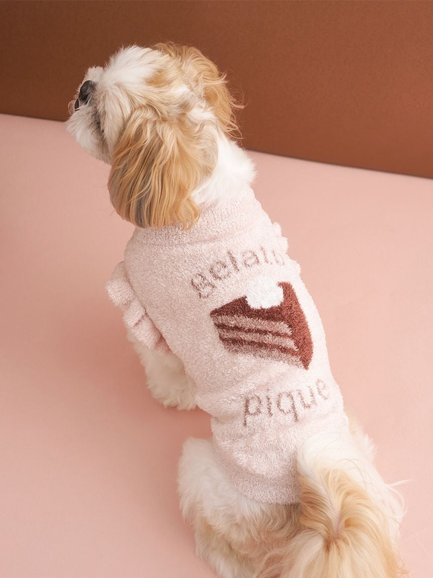 CAT&DOG Smoothie Cake Jacquard Autumn Pullover