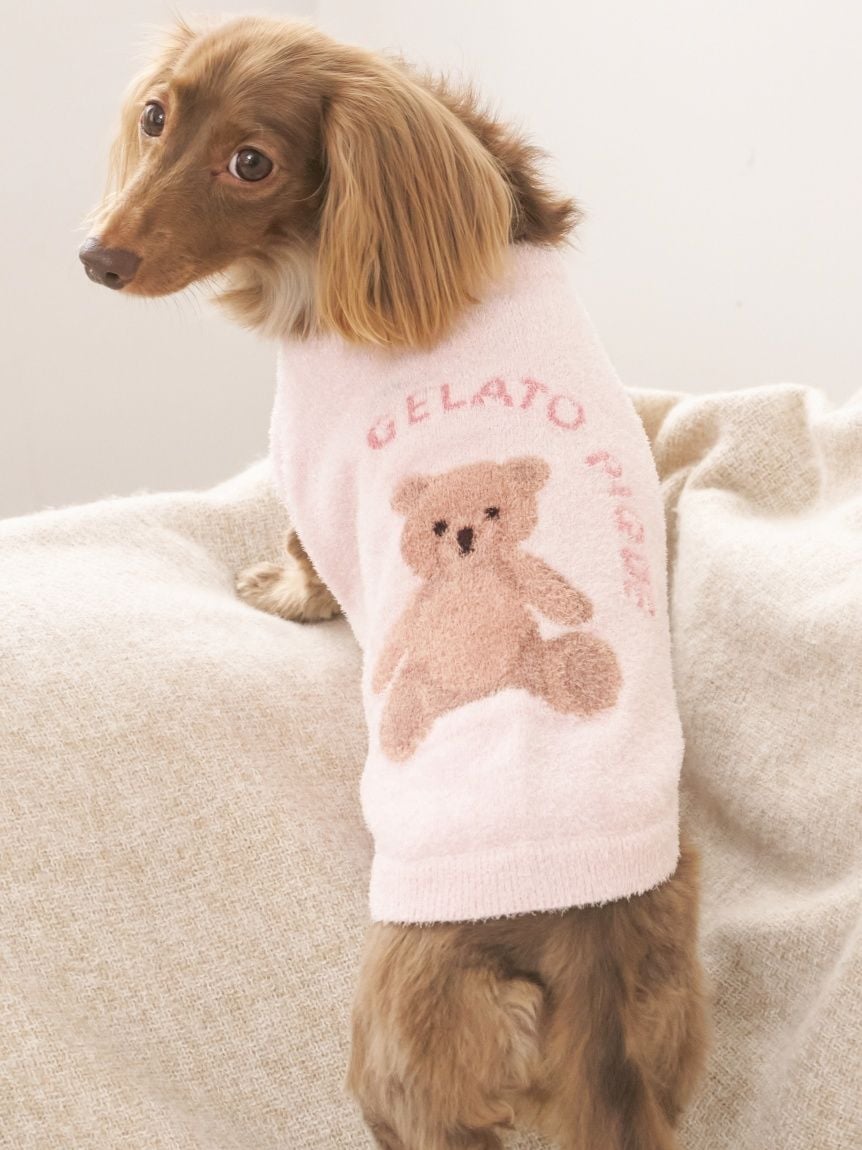 CAT&DOG Smoothie Bear Jacquard Pullover