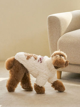 [HOLIDAY] [CAT&DOG] Gelato Snow Bear Jacquard Pullover