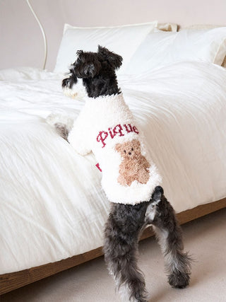 [HOLIDAY] [CAT&DOG] Gelato Snow Bear Jacquard Pullover