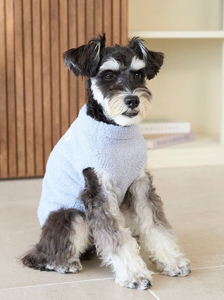 [CAT&DOG] Baby Moco Schnauzer Jacquard Pet Pullover