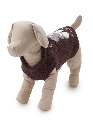 [CAT&DOG] Baby Moco Schnauzer Jacquard Pet Pullover