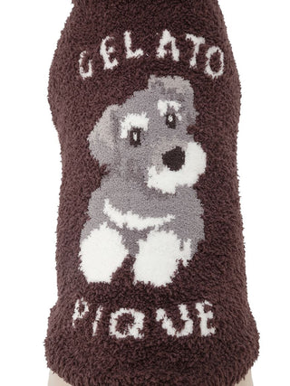 [CAT&DOG] Baby Moco Schnauzer Jacquard Pet Pullover