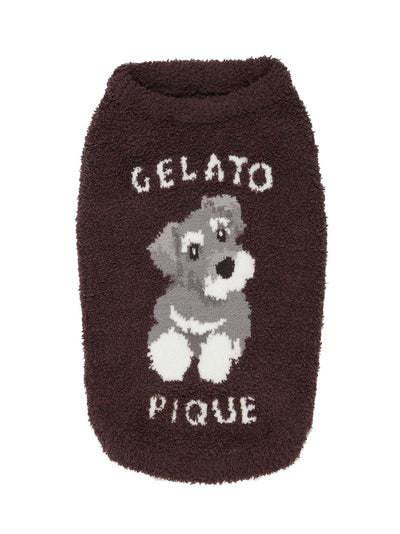 [CAT&DOG] Baby Moco Schnauzer Jacquard Pet Pullover gelato pique