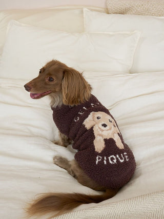 [CAT&DOG] Baby Moco Dachshund Jacquard Pet Pullover