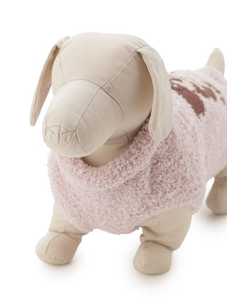 [CAT&DOG] Baby Moco Dachshund Jacquard Pet Pullover