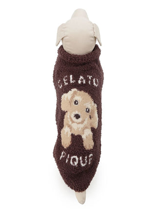 [CAT&DOG] Baby Moco Dachshund Jacquard Pet Pullover