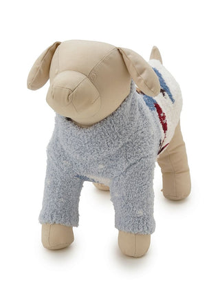 [HOLIDAY][CAT&DOG] Skiing Bear Jacquard Pet Pullover