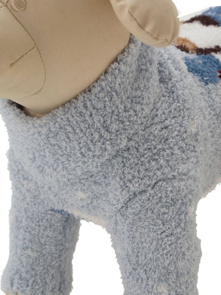 [HOLIDAY][CAT&DOG] Skiing Bear Jacquard Pet Pullover