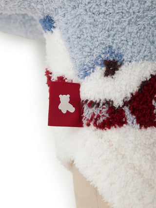 [HOLIDAY][CAT&DOG] Skiing Bear Jacquard Pet Pullover