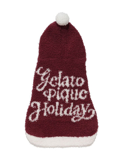 [CAT & DOG] Baby Moco Santa Cape gelato pique